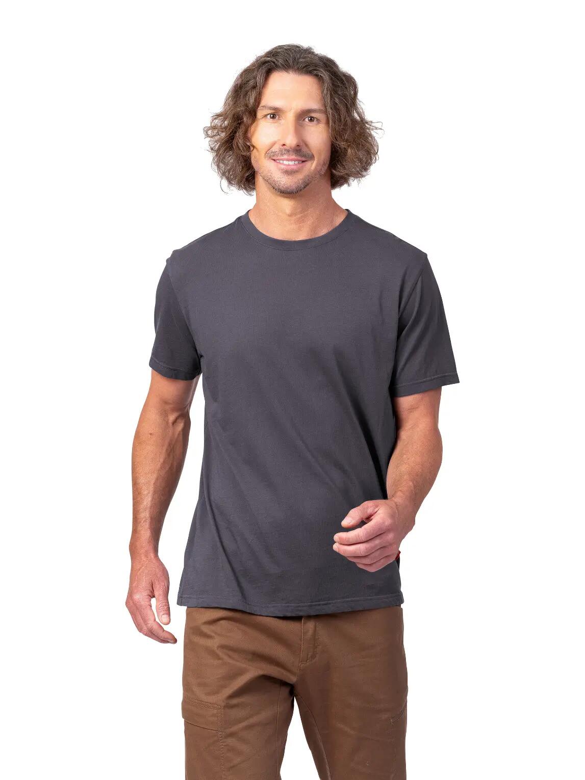 T-shirt masculina de algodão de corte comprido Hannah 2/7