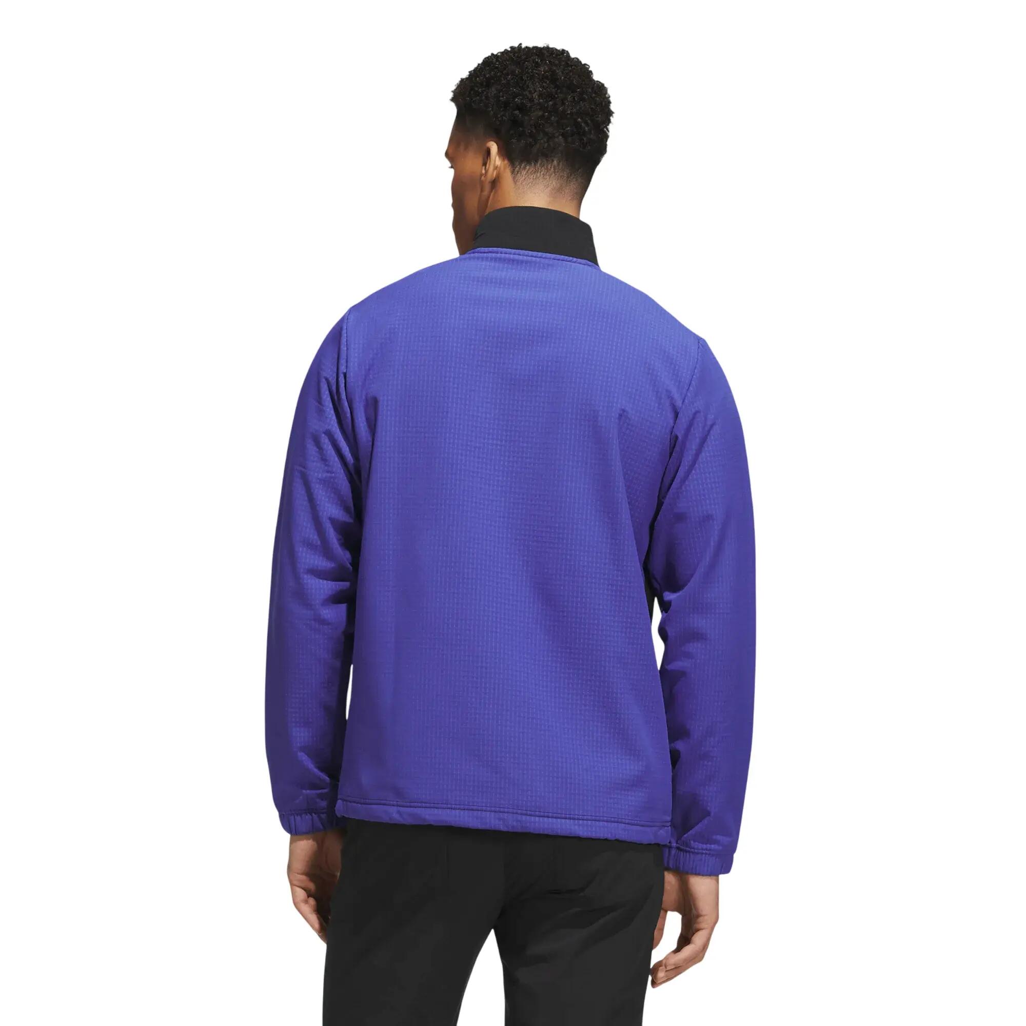 Adidas Ult365 Wind Mix, veste de golf pour homme, noir/bleu 4/5