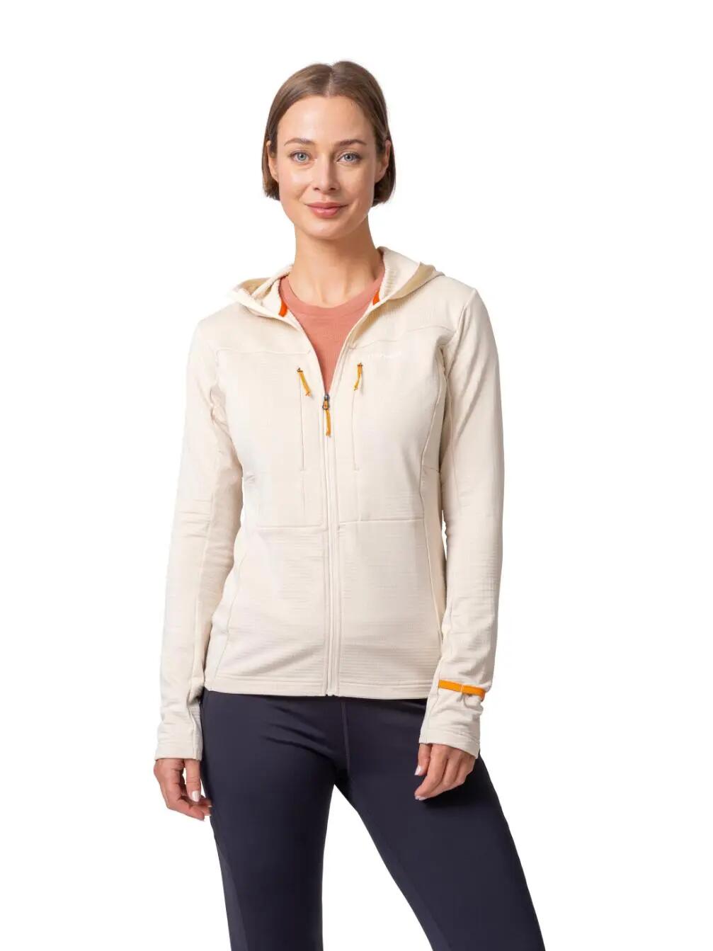 Polar técnico elástico com capuz para mulher Hannah 2/7