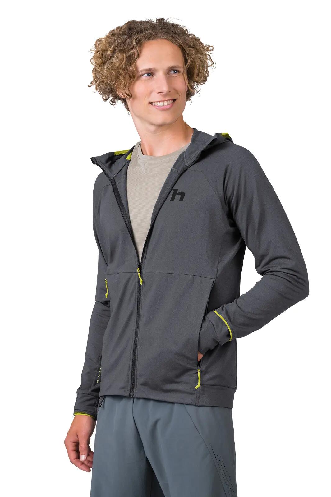 Sudadera de felpa elástica con capucha para hombre «Hannah» 2/7