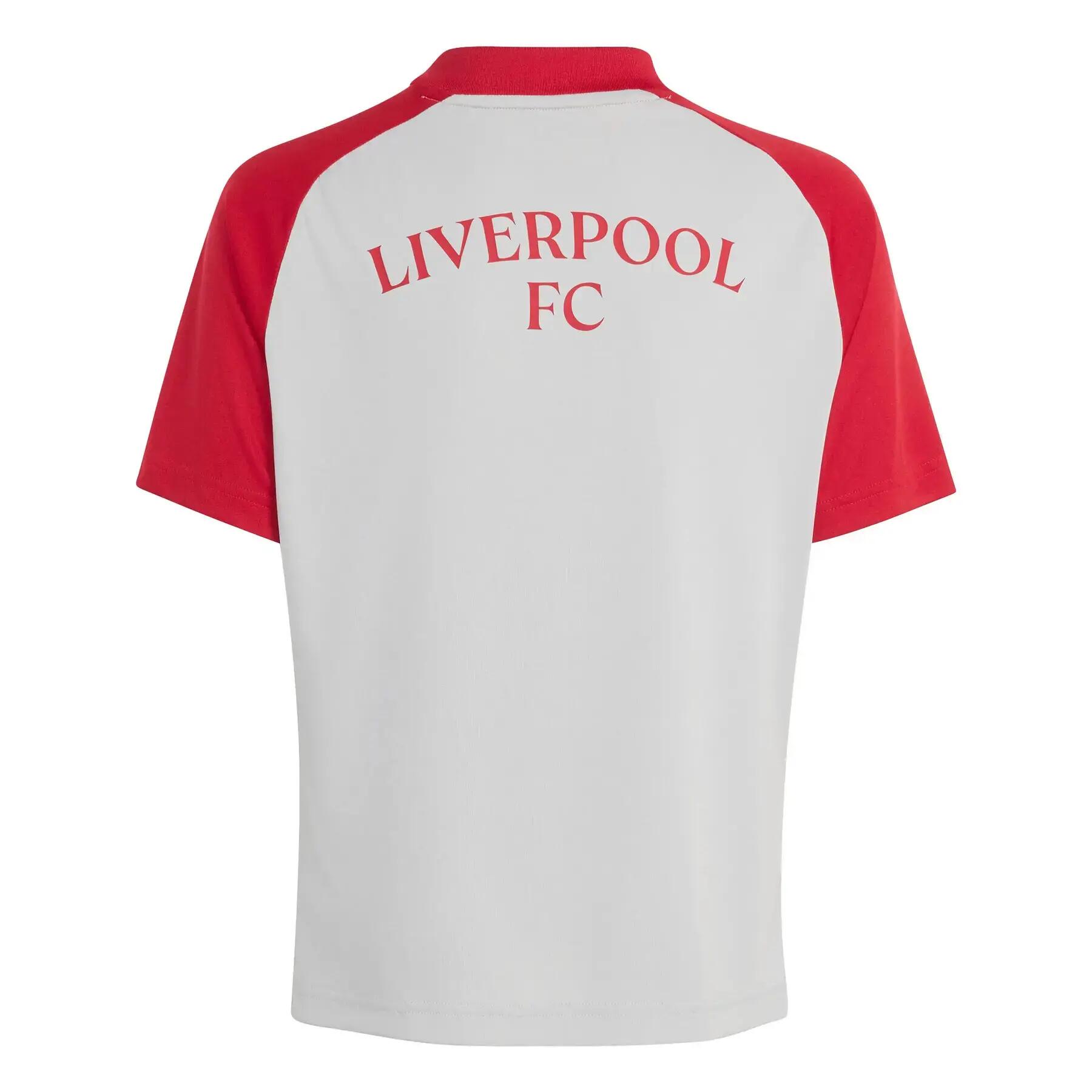 Camisa Prematch infantil Liverpool FC 2026/27 4/7