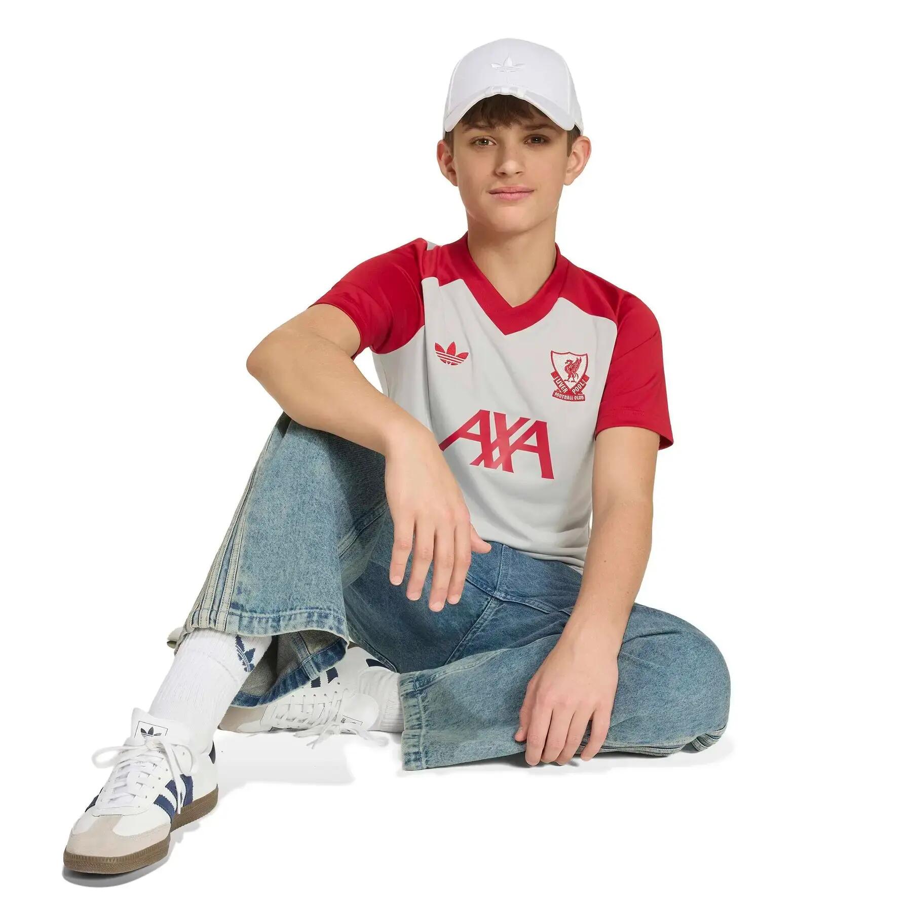 Camisa Prematch infantil Liverpool FC 2026/27 3/7