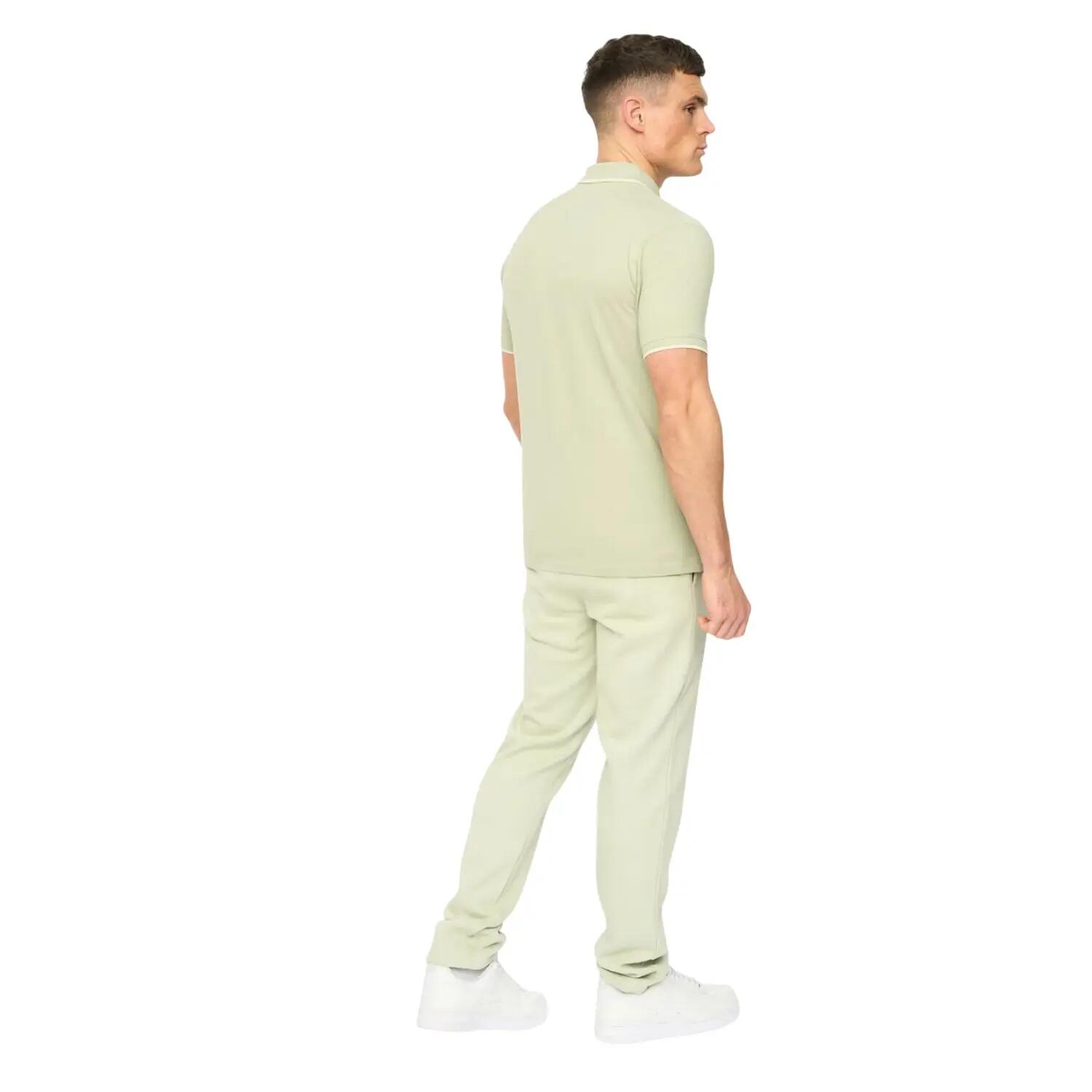 "Crufton" Poloshirt für Herren Helles Oliv 3/4