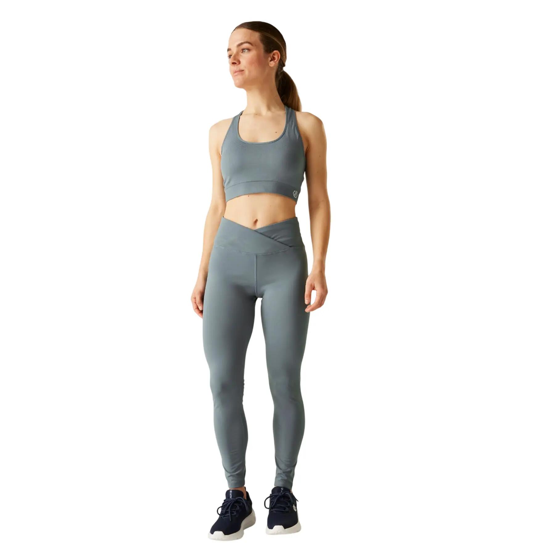Brassière De Sport DONT SWEAT IT Femme (Bleu Gris) 7/7