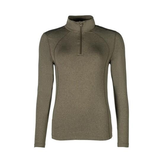 Maillot équitation manches longues femme HKM Essentials Winter