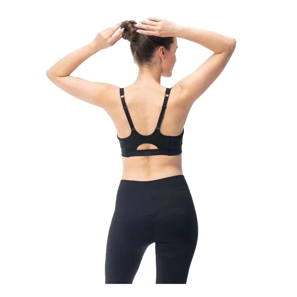 "Cross The Line Creola" SportBH für Damen Schwarz 5/5