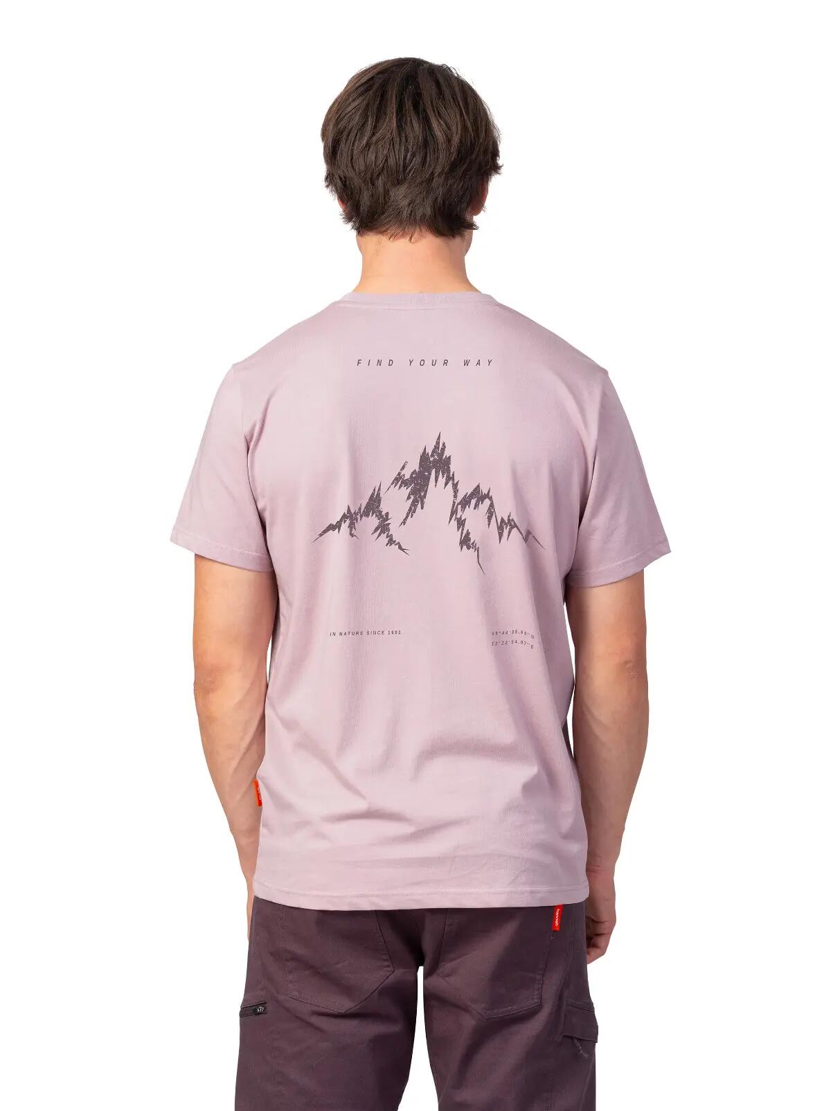 Hannah: katoenen T-shirt met lang model voor heren 5/7