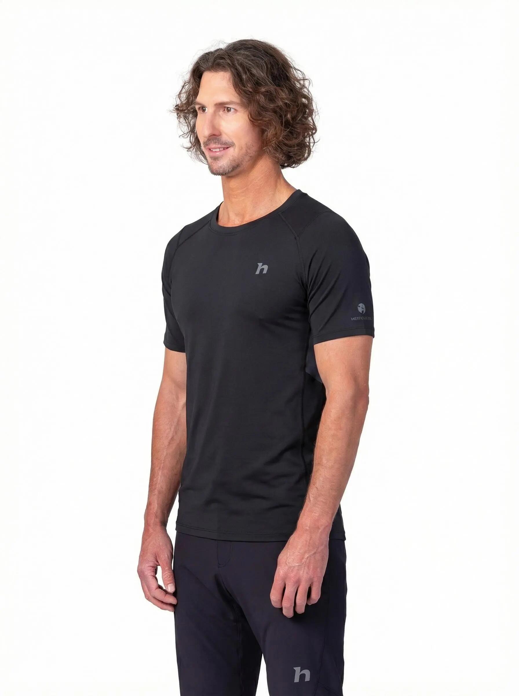 T-shirt de sport en laine mérinos pour homme « Hannah » 4/7