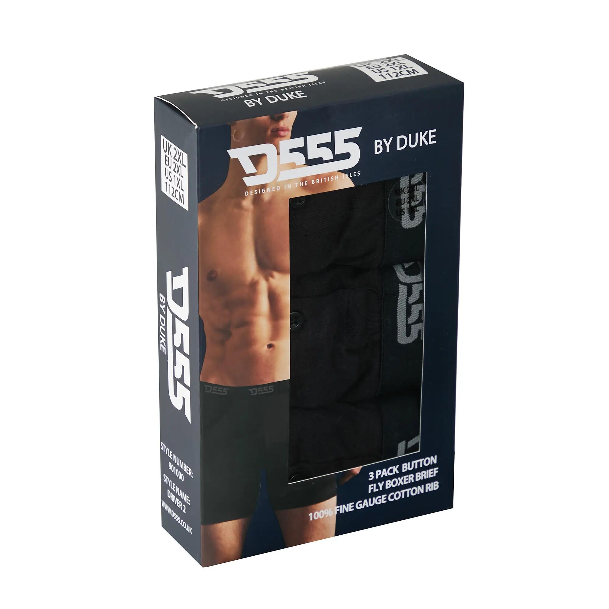 "Driver 2 D555" Boxershorts für (3erPack) Herren Schwarz 6/6