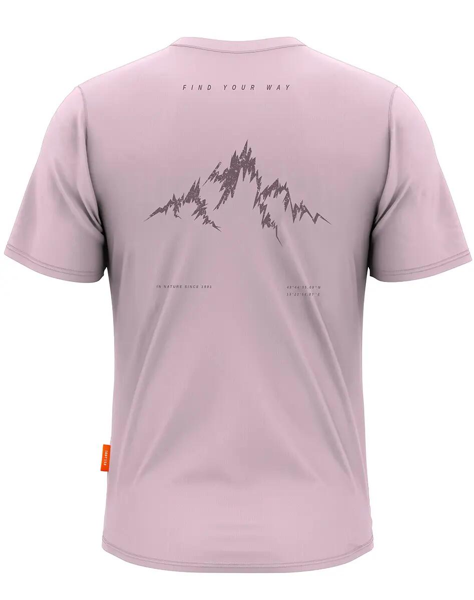 T-shirt masculina de algodão de corte comprido Hannah 3/7