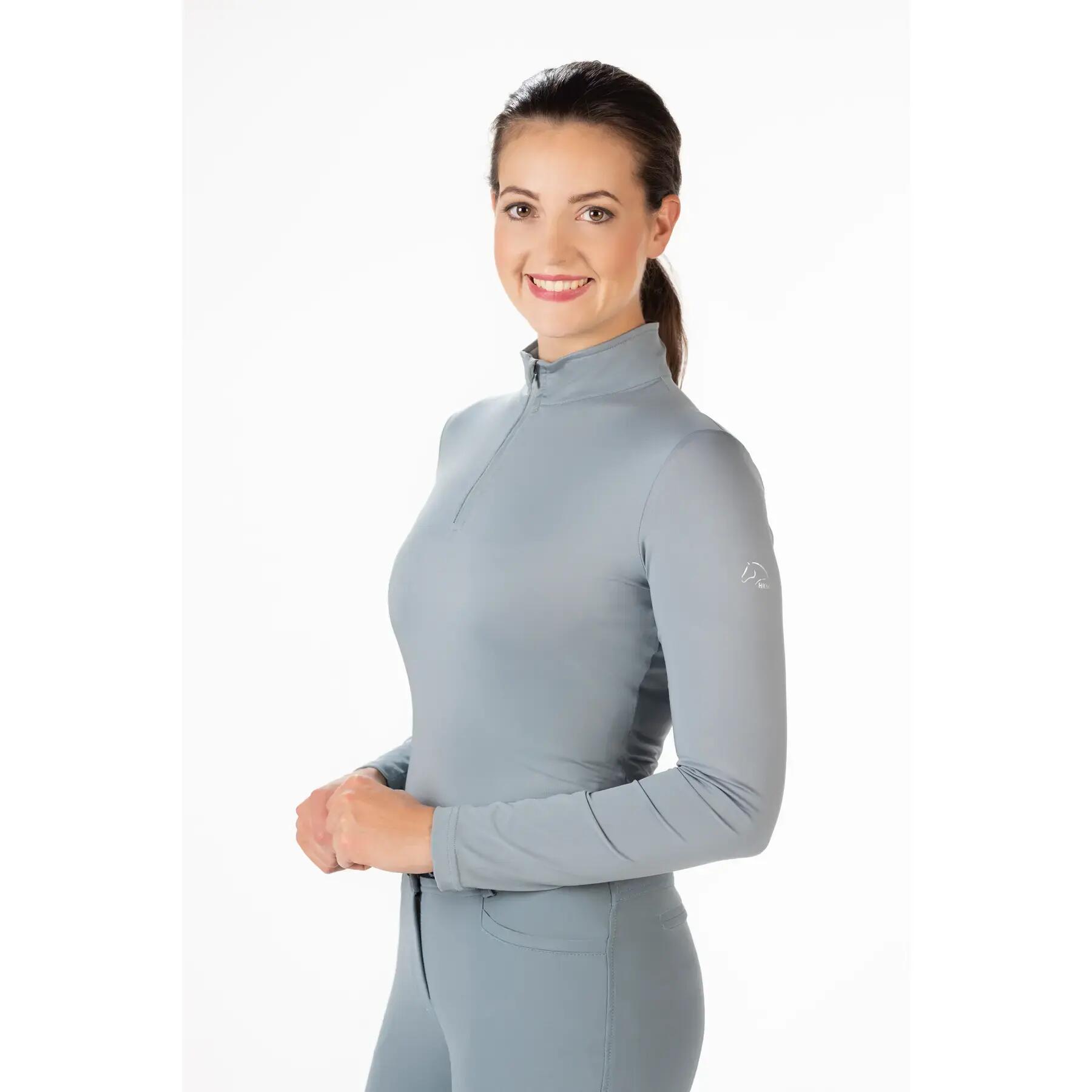 Camiseta de equitación mujer HKM Summer Milano 3/3