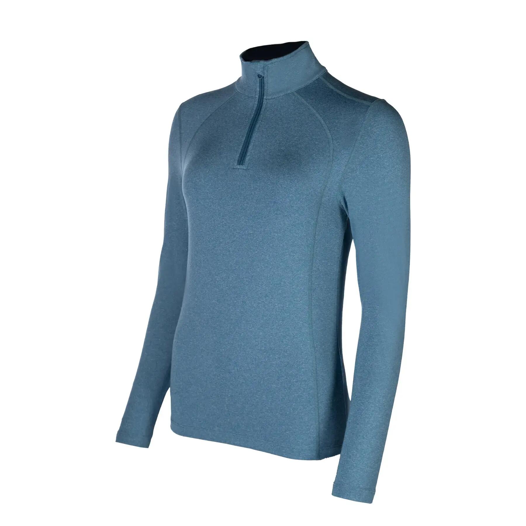 T-shirt equitazione a maniche lunghe da bambina HKM Essentials Winter 3/5