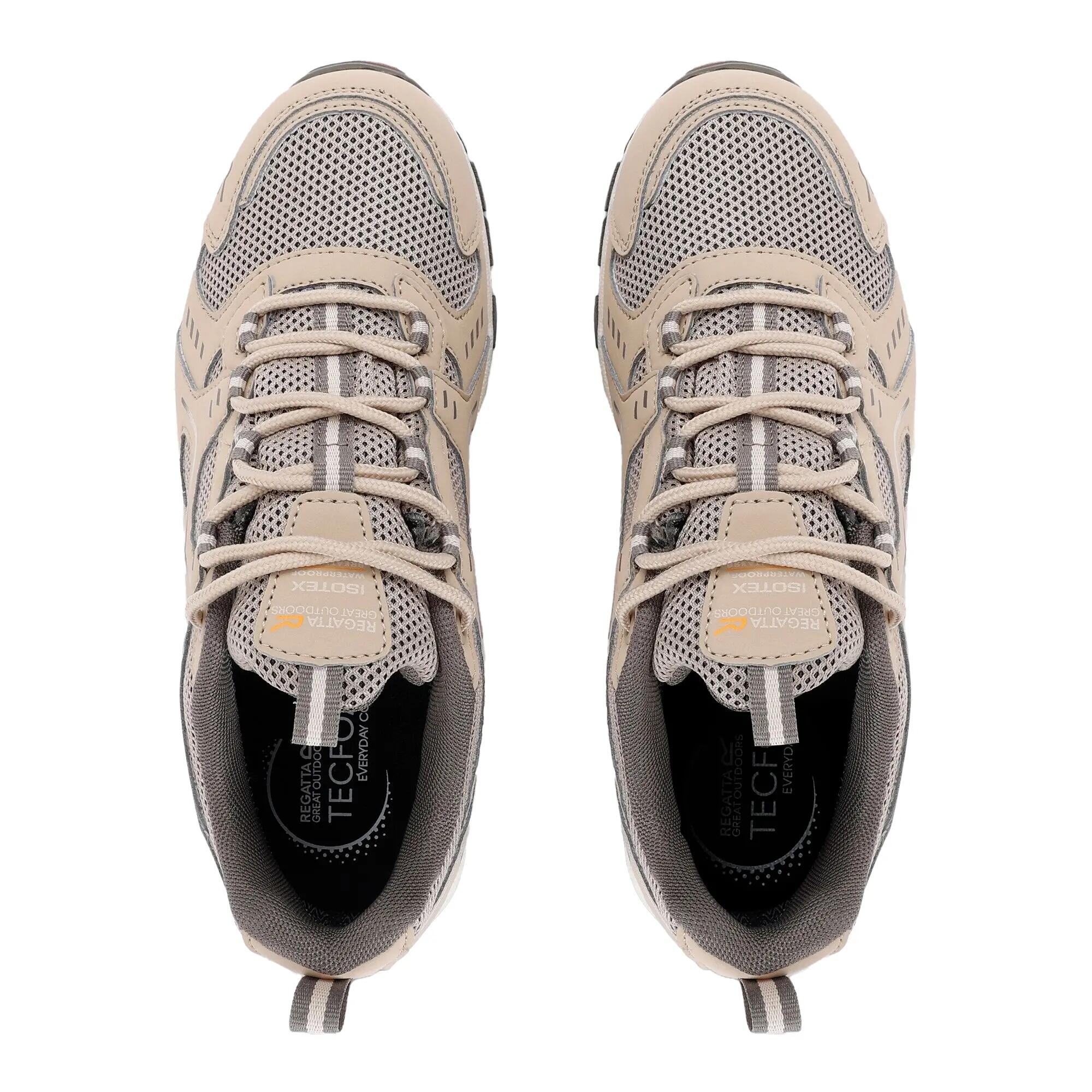 Zapatillas de Senderismo Vendeavour para Mujer Pimienta Blanca, Vainilla Claro 6/7