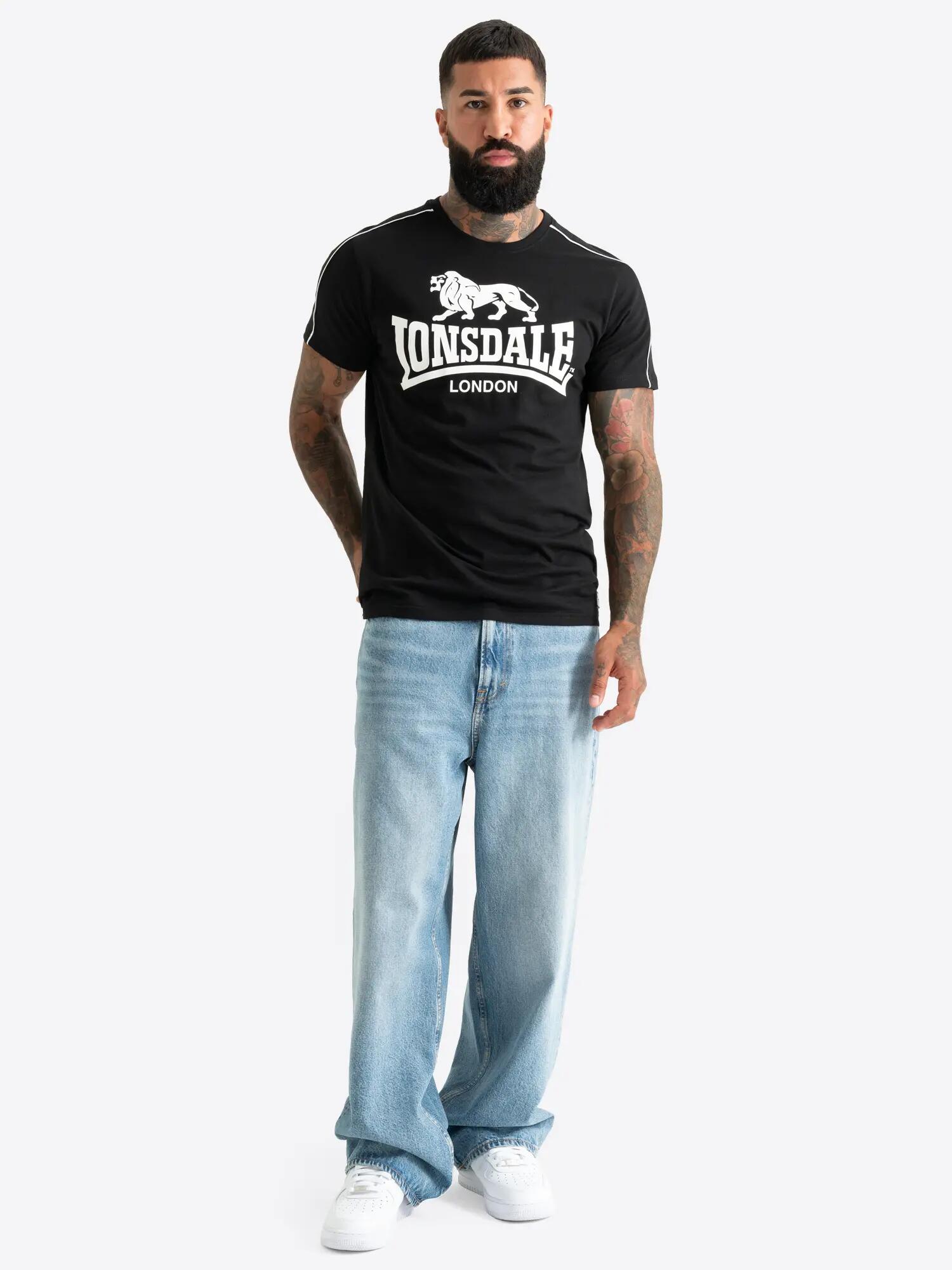 LONSDALE Herren T-Shirt normale Passform RUISLIP 3/6