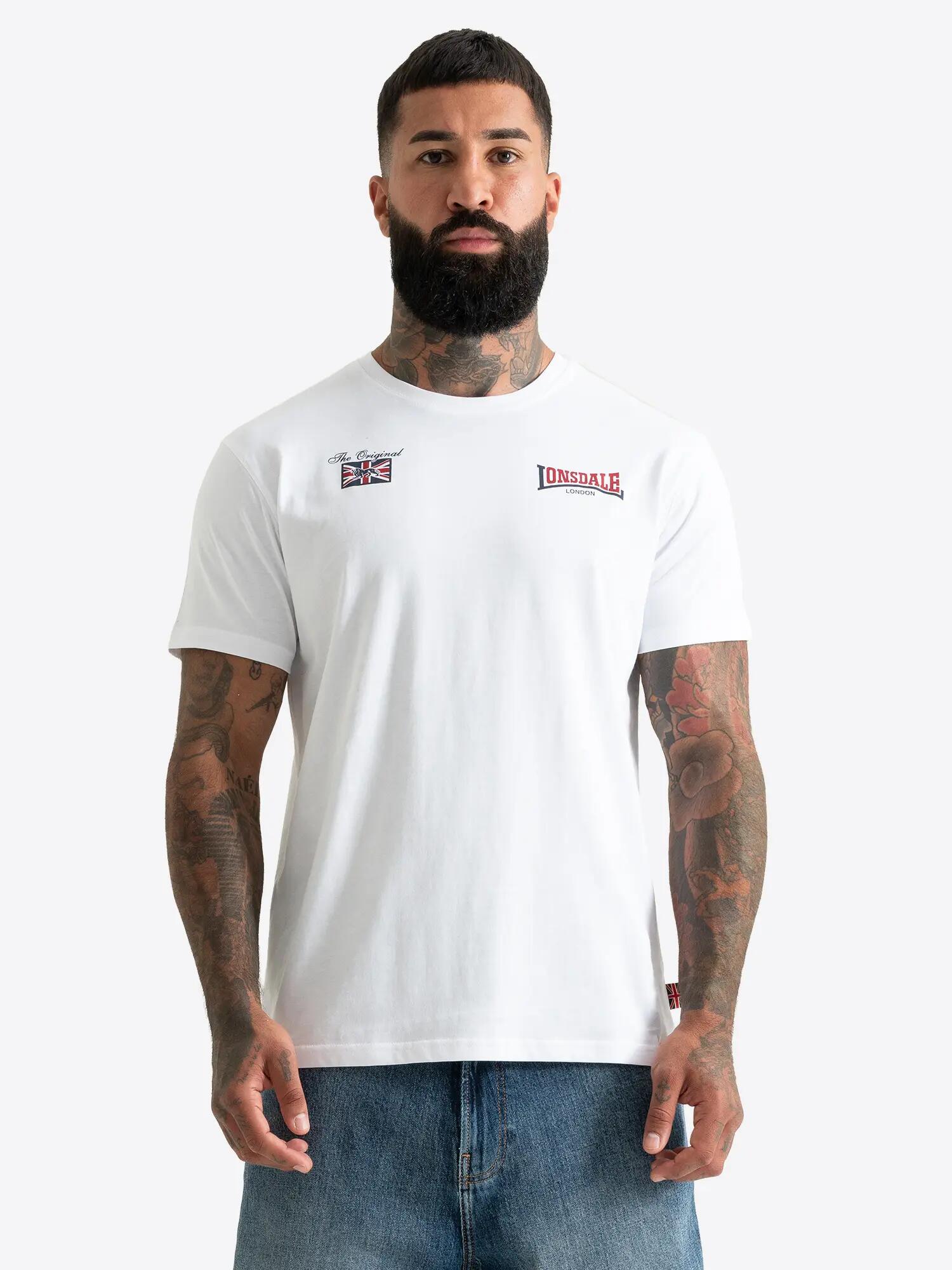 LONSDALE Herren T-Shirt normale Passform WANSTEAD 5/6