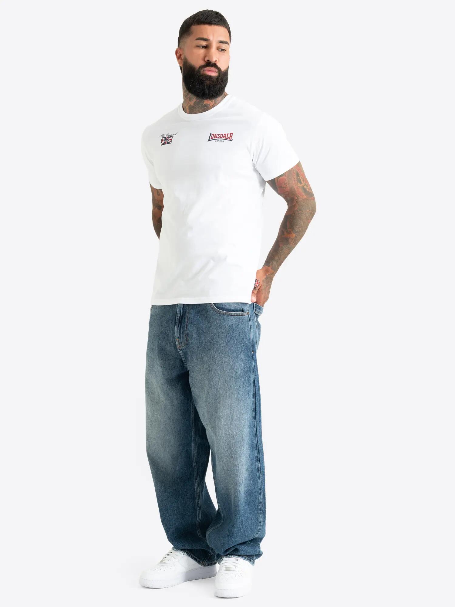 LONSDALE Herren T-Shirt normale Passform WANSTEAD 4/6