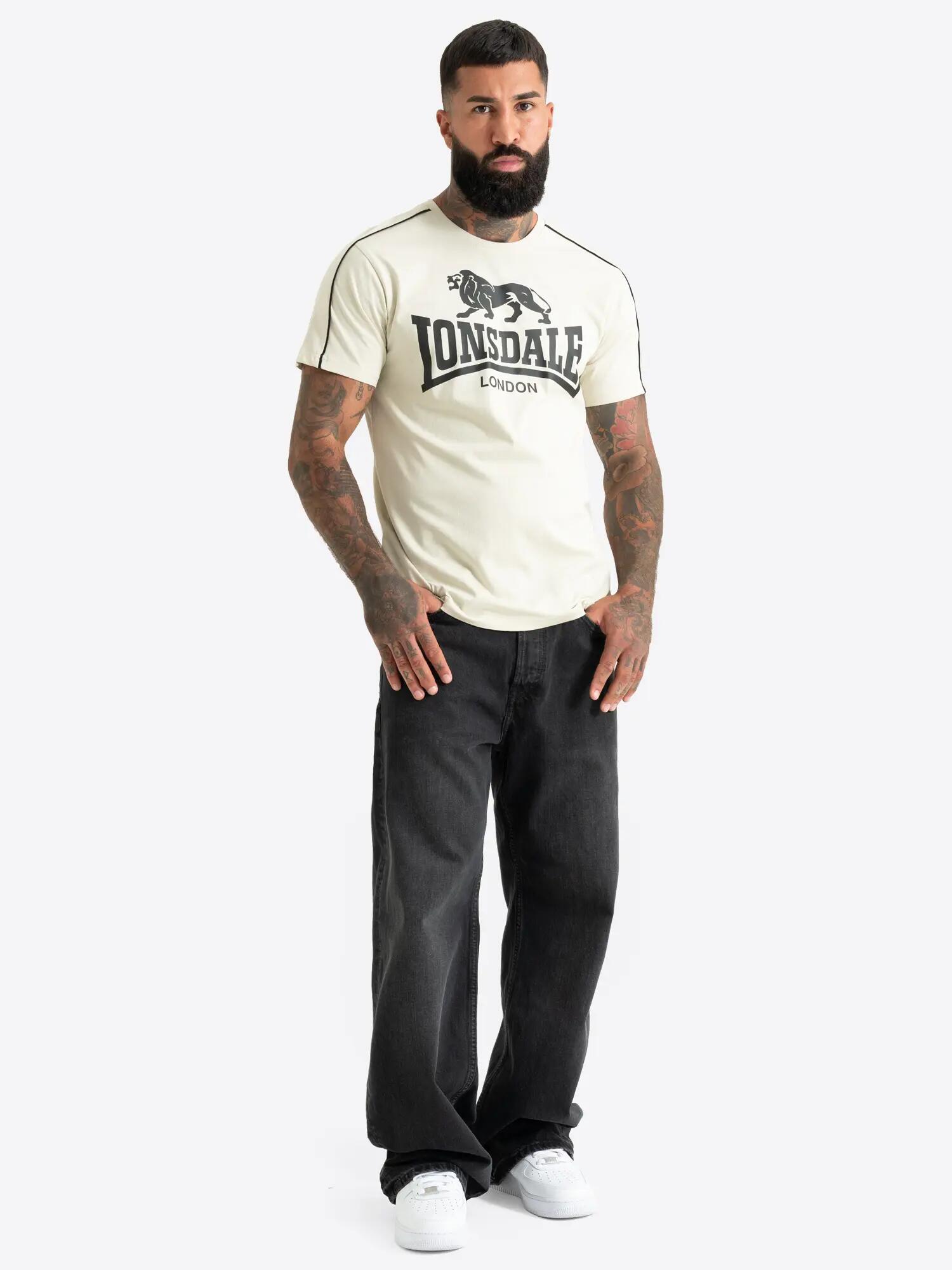 LONSDALE Herren T-Shirt normale Passform RUISLIP 3/6