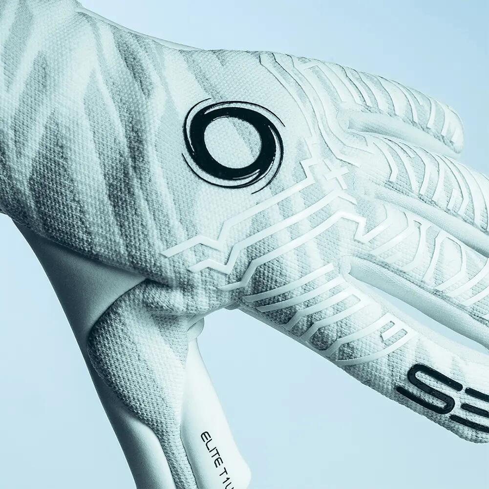 Keepershandschoenen - Voetbal - Negatieve snit - T1w Knit - Wit 3/5