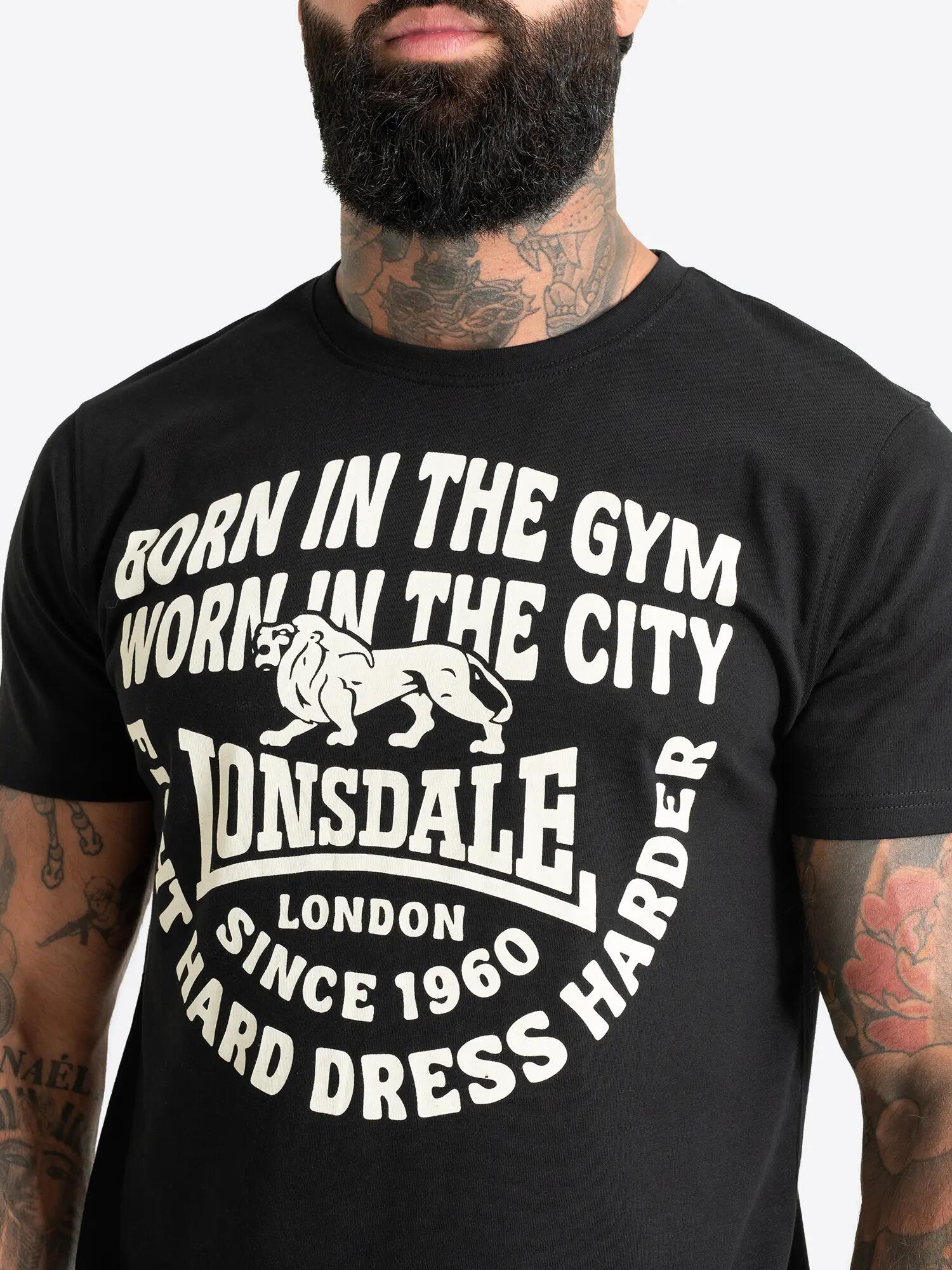 LONSDALE Herren T-Shirt normale Passform CRICKLEWOOD 6/6