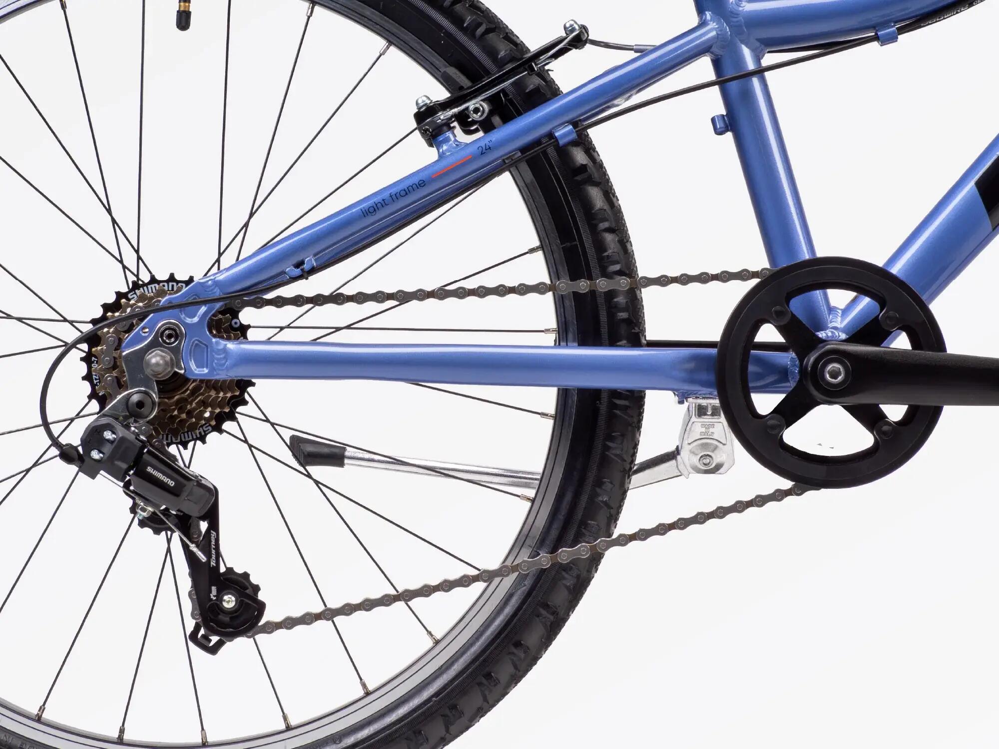 Drag Yuki 24 Kinder-MTB – Aluminiumrahmen, Shimano 7-Gang, 24 Zoll 4/12