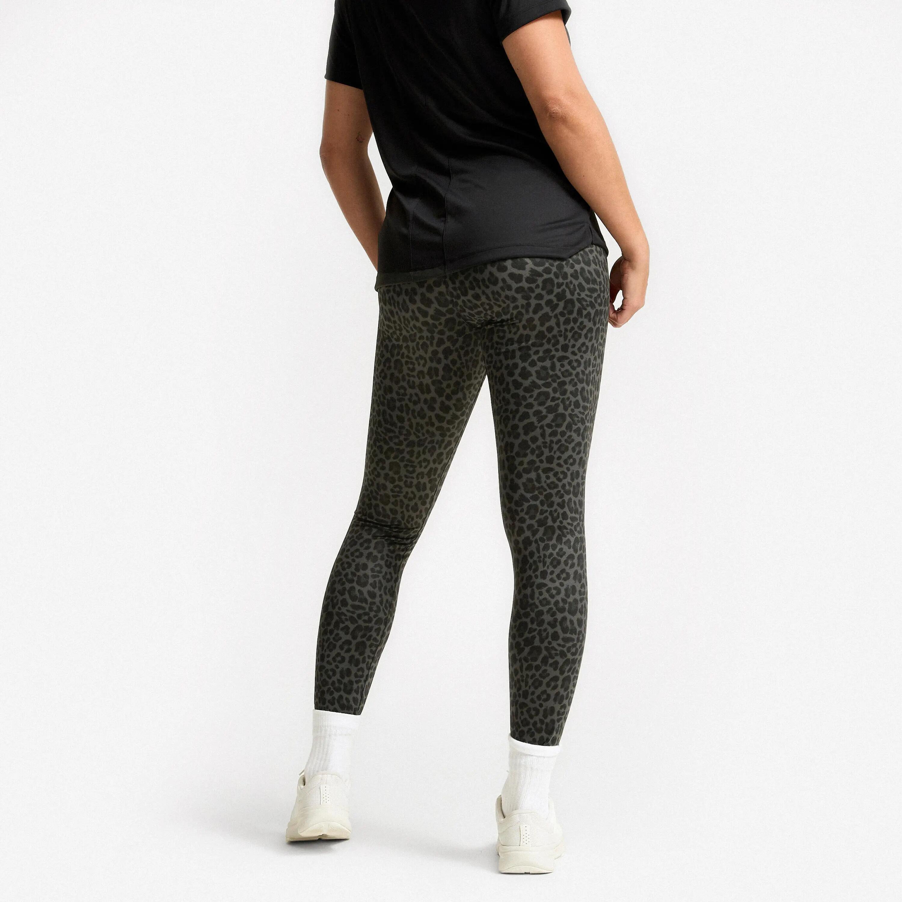 Second Life - Legginsy sportowe damskie Domyos wysoki stan - Stan Doskonały 3/5