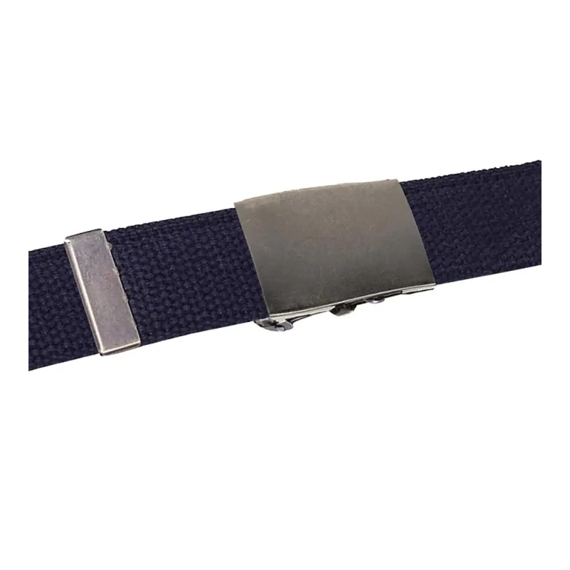 Taillengürtel "D555 Edward", Gurtband Herren Marineblau 3/3