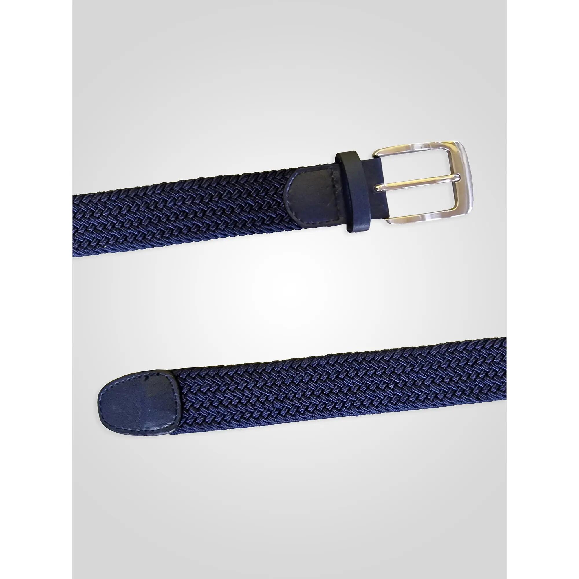 Gürtel "D555 Dani", geflochten, Stretch Herren Marineblau 4/5