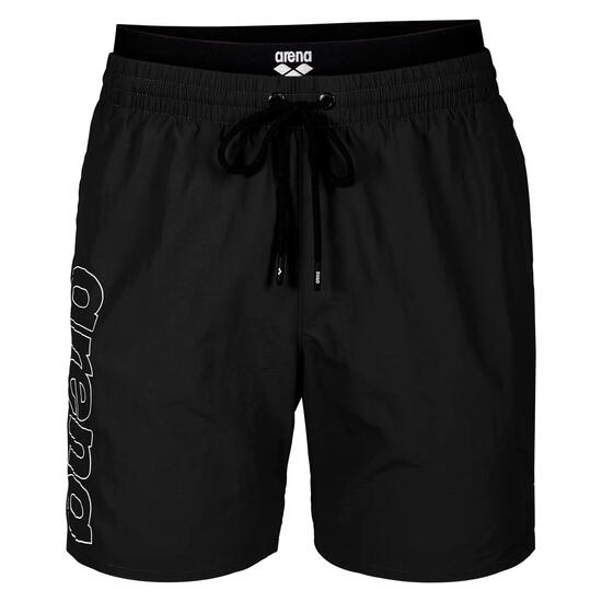 Badehose leicht schnelltrocknend Herren - Elastic Band Beach Boxer