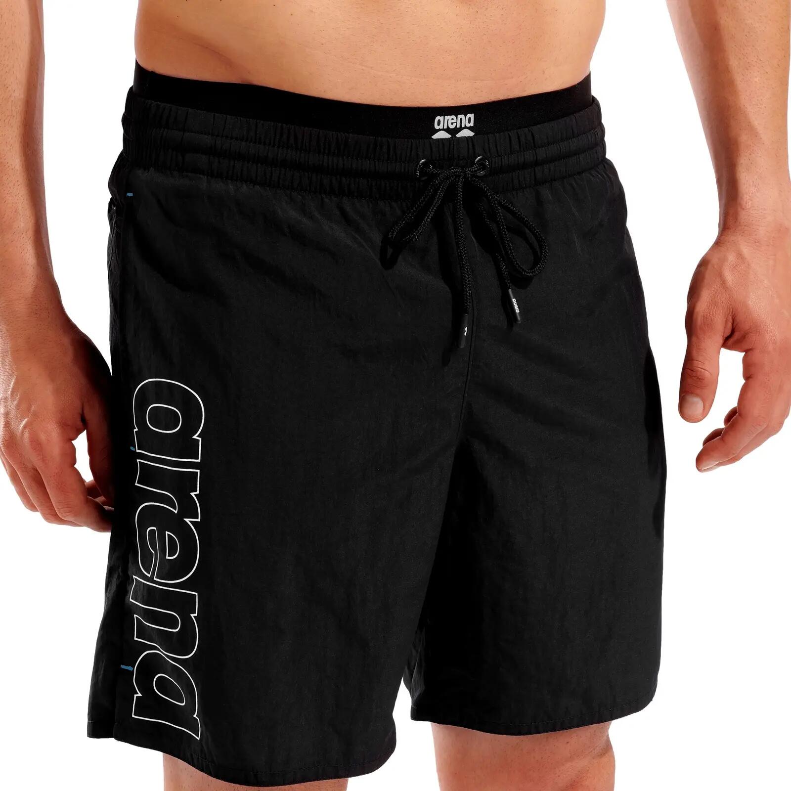 Badehose leicht schnelltrocknend Herren - Elastic Band Beach Boxer 6/6
