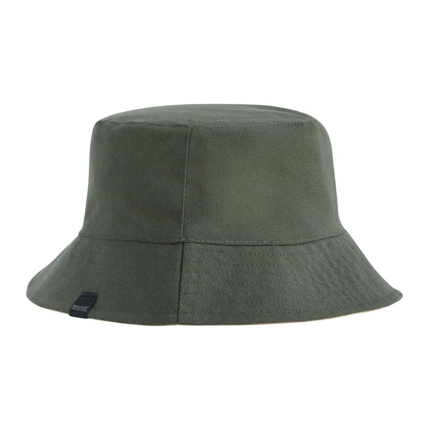 Cappello A Secchiello Reversibile Uomo Regatta Camdyn Cachi Scuro Pepe Bianco 2/4