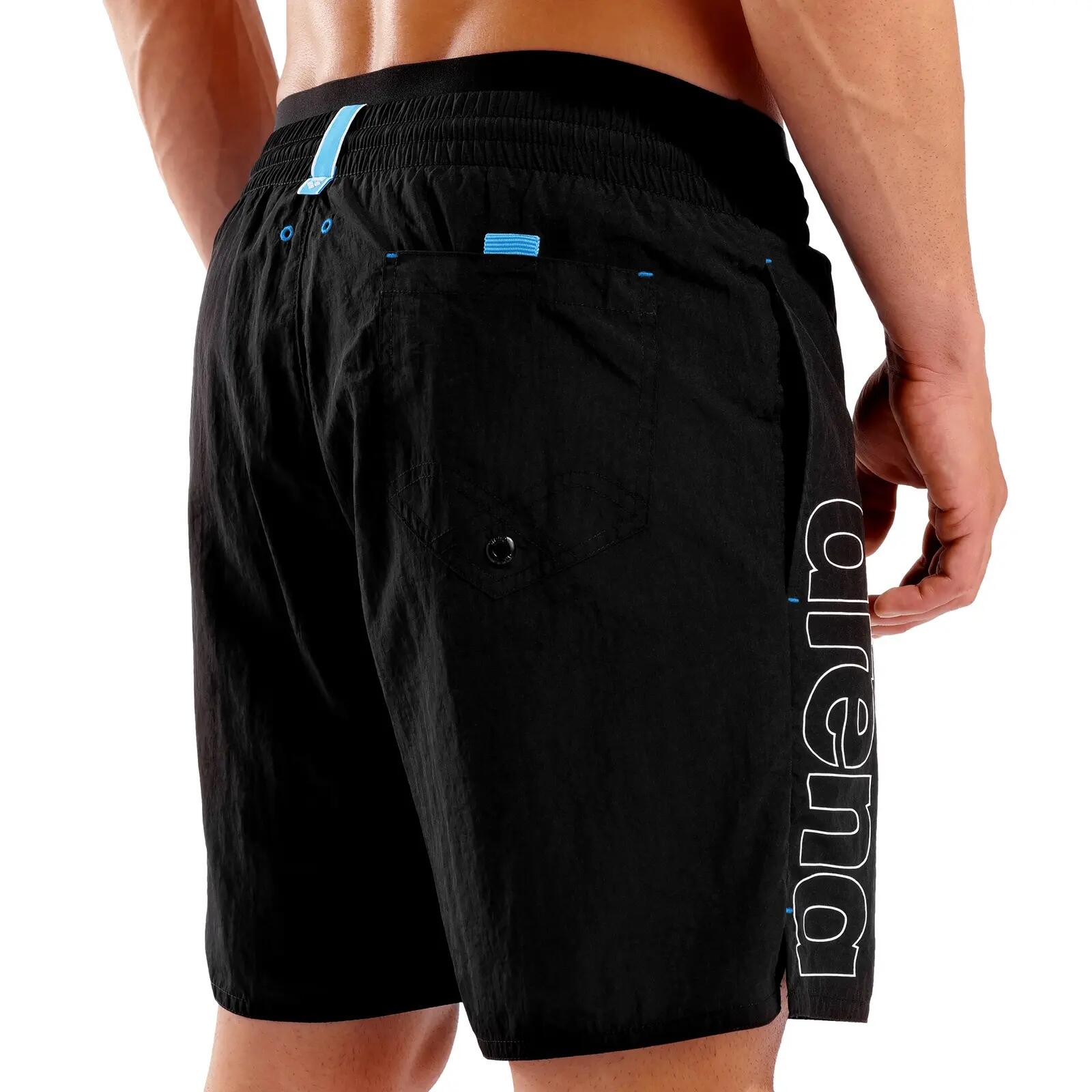 Badehose leicht schnelltrocknend Herren - Elastic Band Beach Boxer 5/6