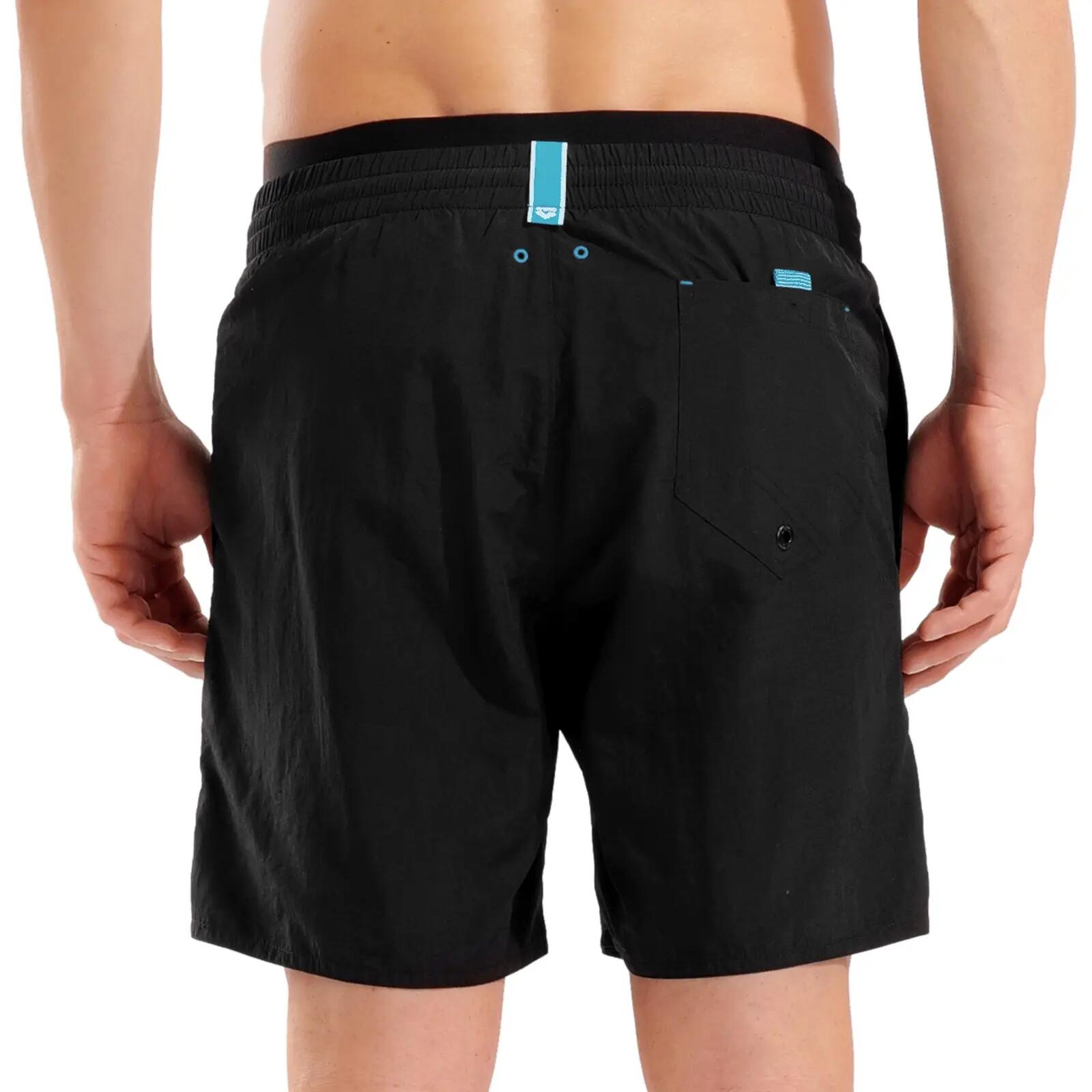 Badehose leicht schnelltrocknend Herren - Elastic Band Beach Boxer 4/6