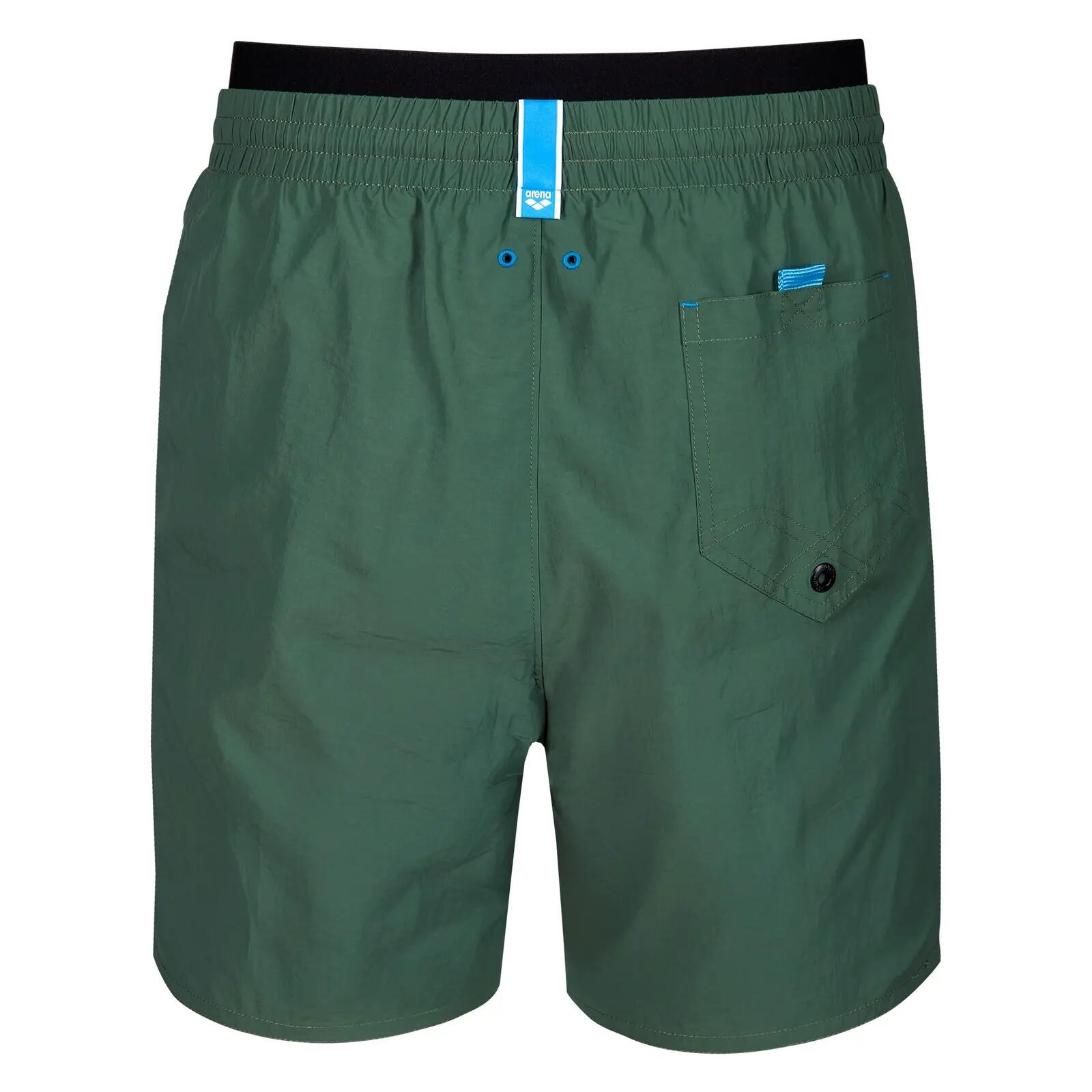 Badehose leicht schnelltrocknend Herren - Elastic Band Beach Boxer 2/6
