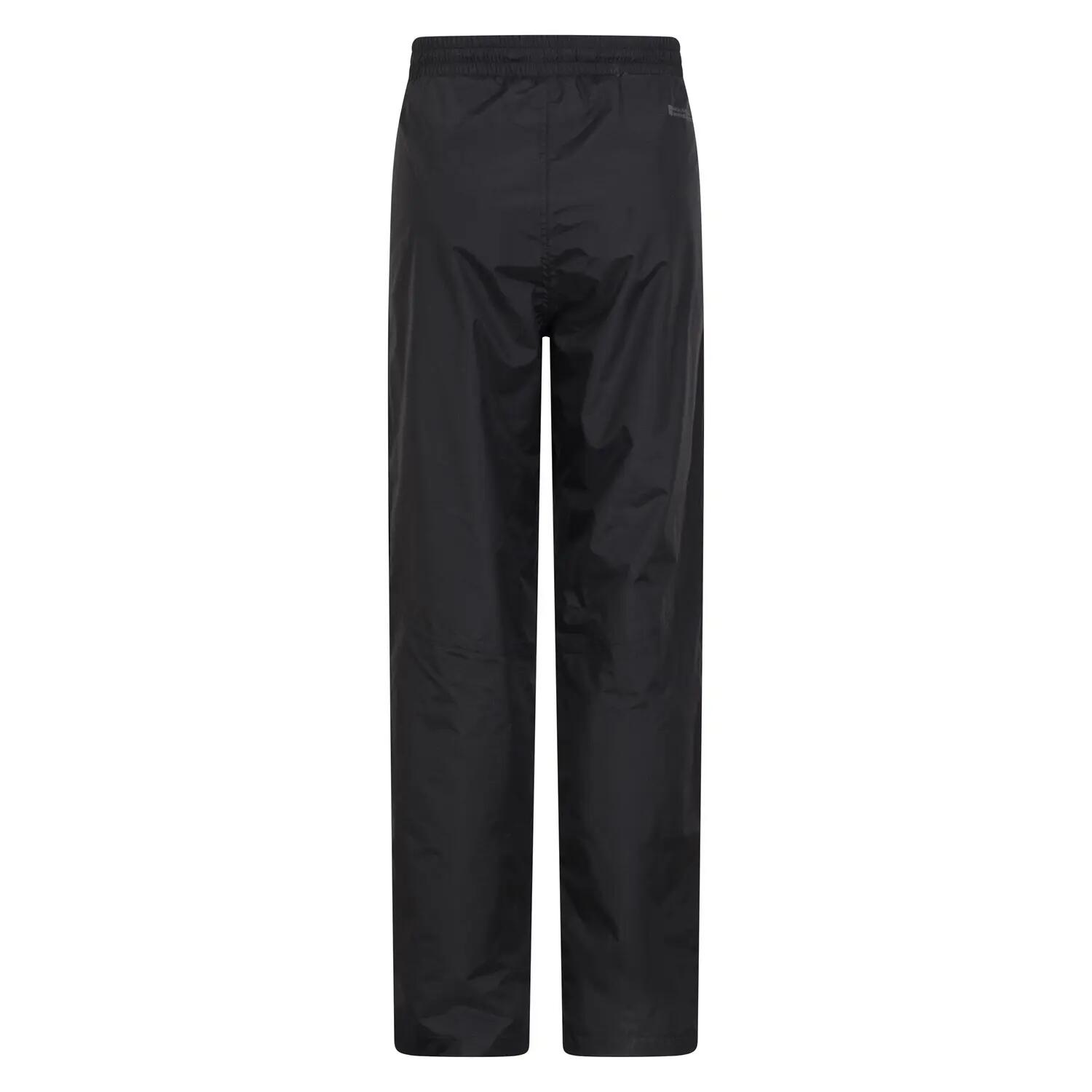 Pantaloni Impermeabili Uomo Mountain Warehouse Downpour Nero 2/4