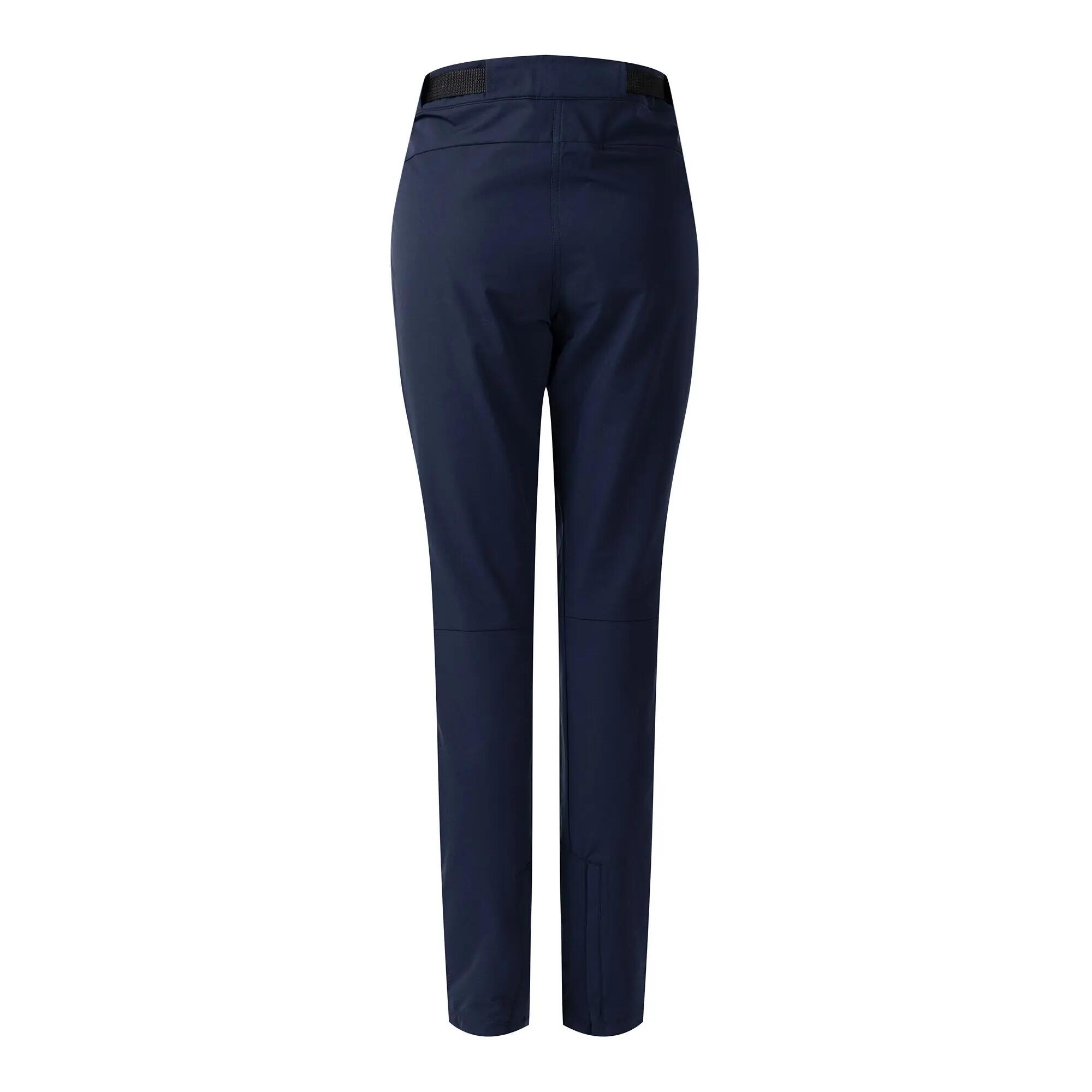 Pantalon De Randonnée Uni Avec Ceinture Amovible MELODIC PRO Femme (Bleu Marine) 2/4