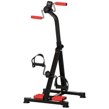 Vélo de rééducation bras et jambes réglable écran LCD multifonction
