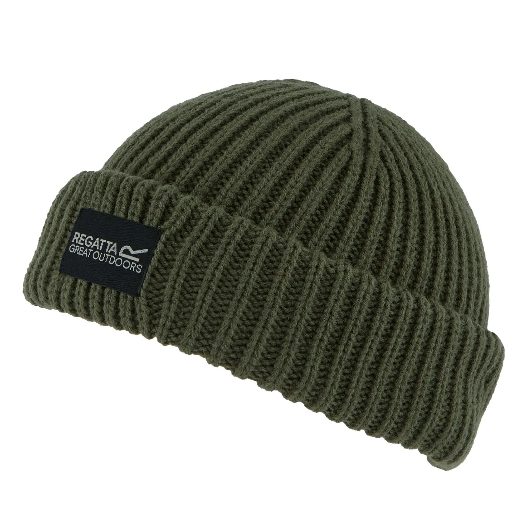 Berretto Logo Bambini Regatta Connora Fisherman Verde Oliva 2/3