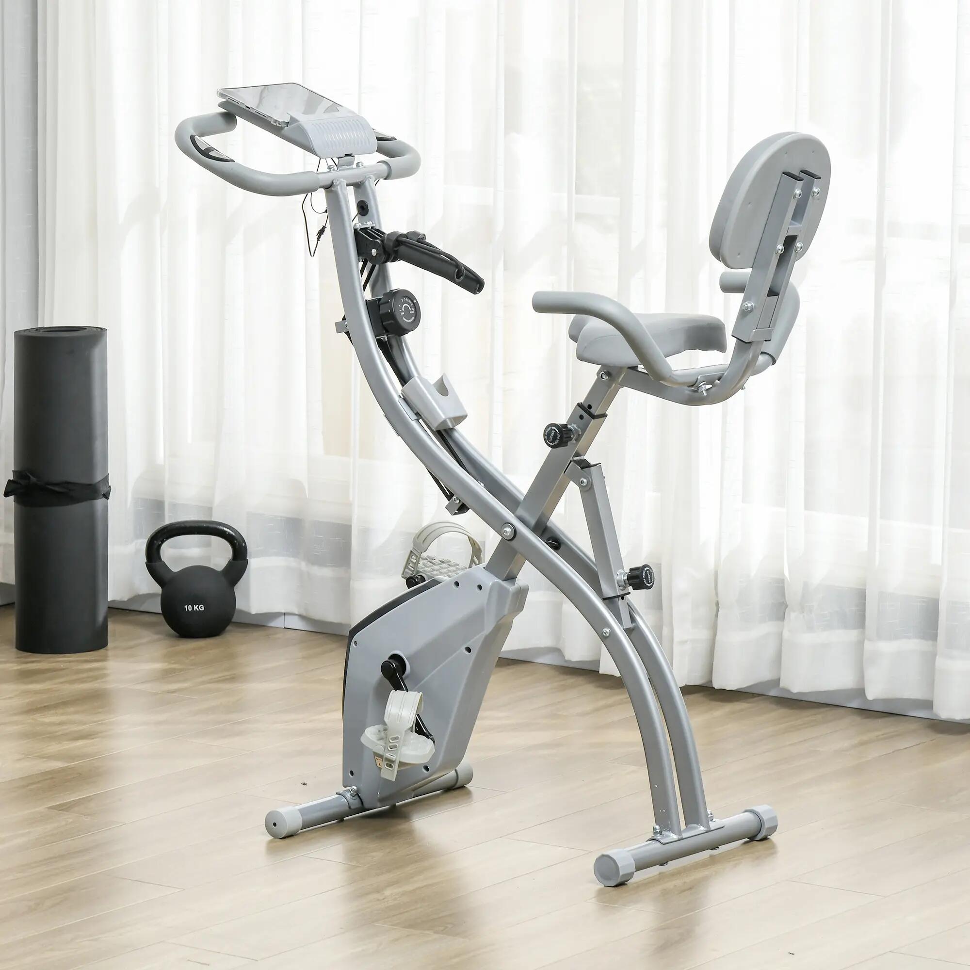 Vélo d'appartement cardio Fitness pliable 2/5