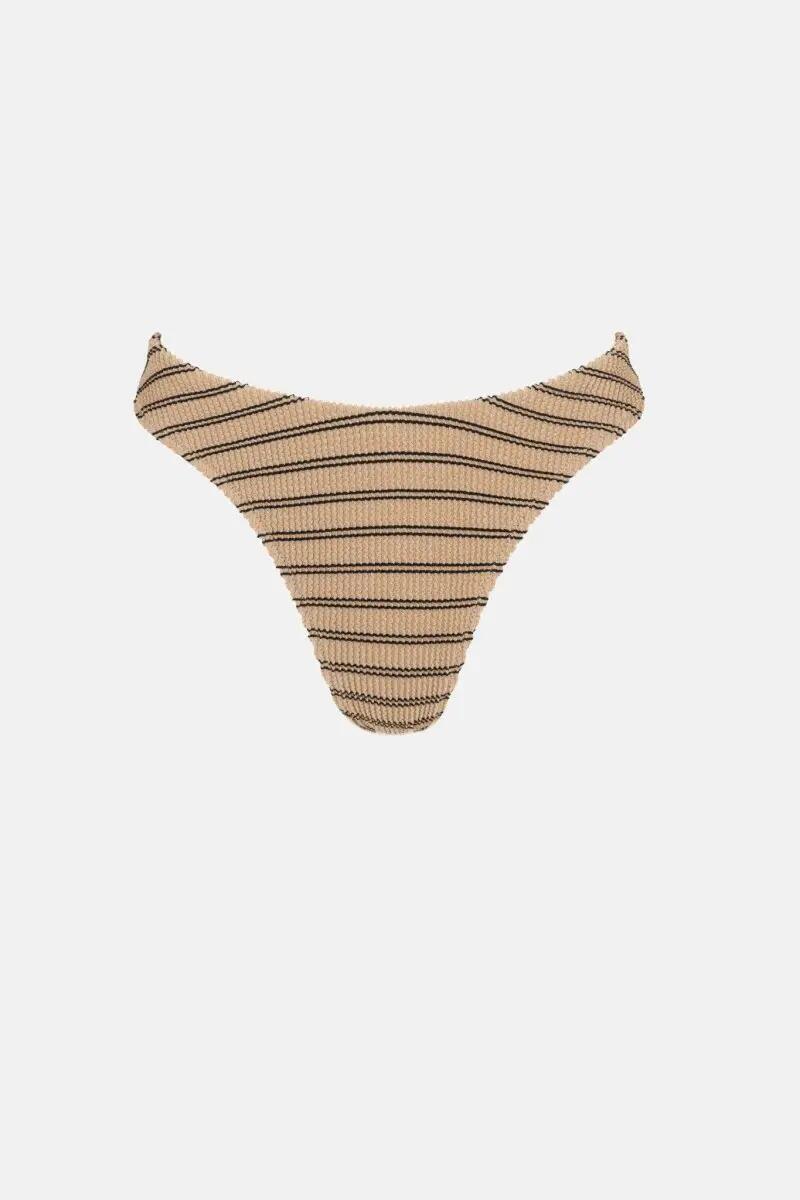 Sol  Stripe Hi Cut - Bas de Maillot Femme 5/5