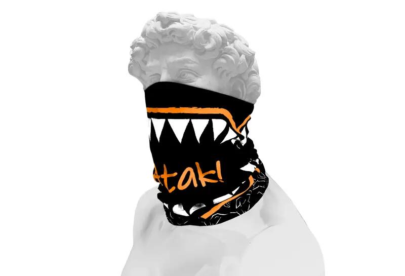 Foulard polyvalent Atak! | UNI 2/4