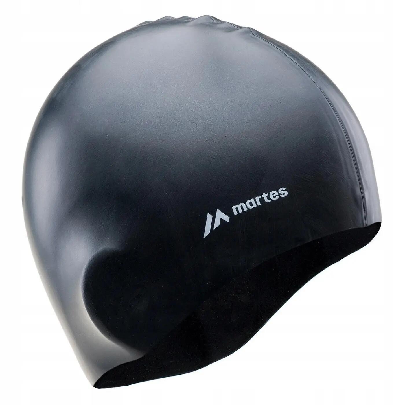 Gorro de Natación Moncap para Adultos Unisex Negro 3/3