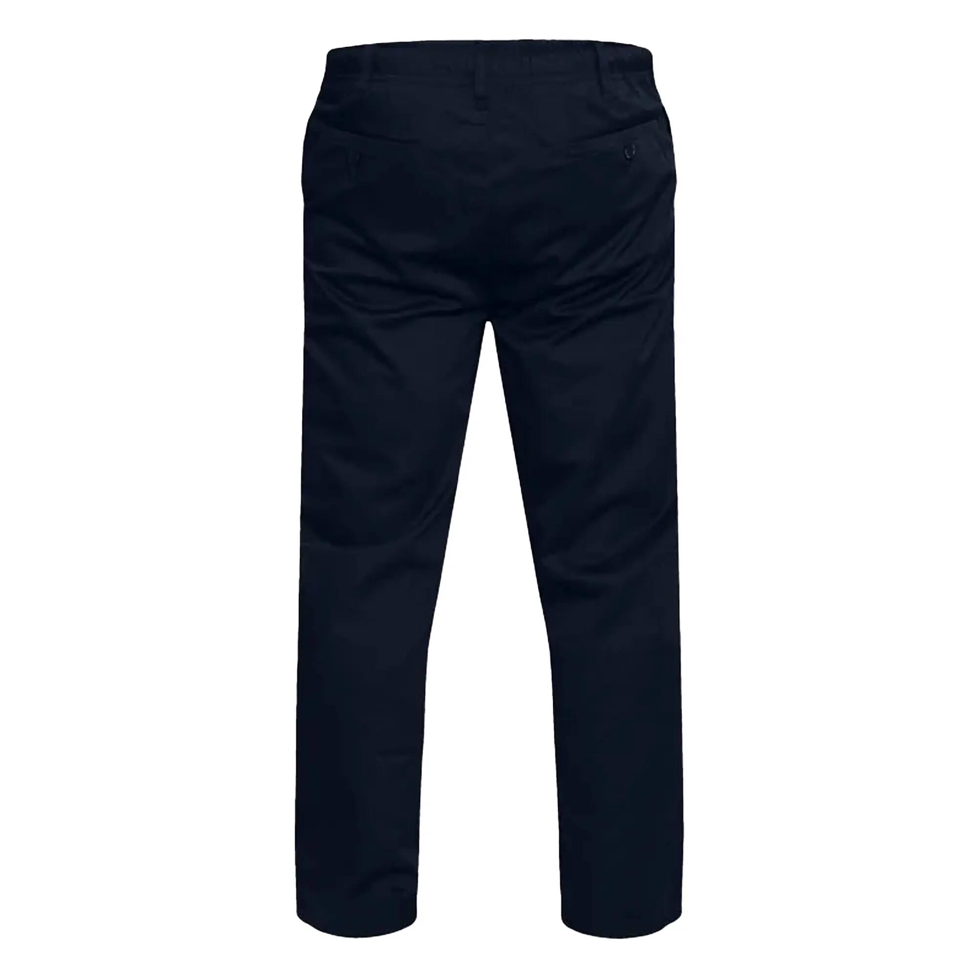 Pantalone Girovita Elasticizzato Rugby Uomo Duke D555 Basilio Blu Navy 3/6