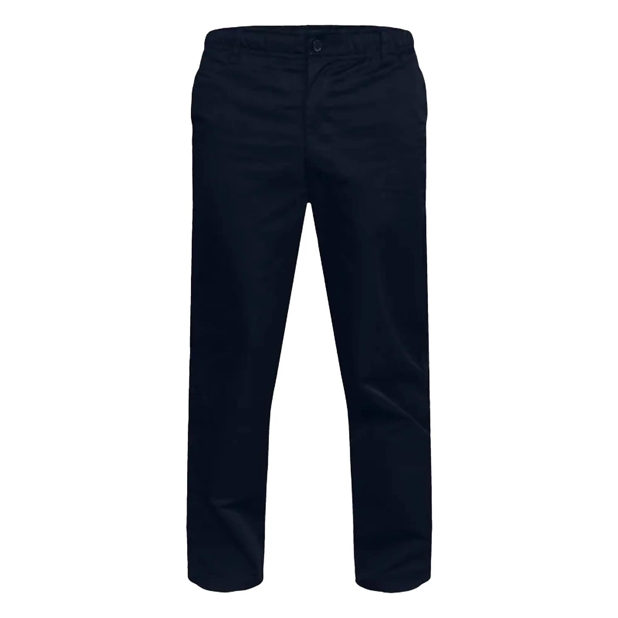Pantalone Girovita Elasticizzato Rugby Uomo Duke D555 Basilio Blu Navy 2/6