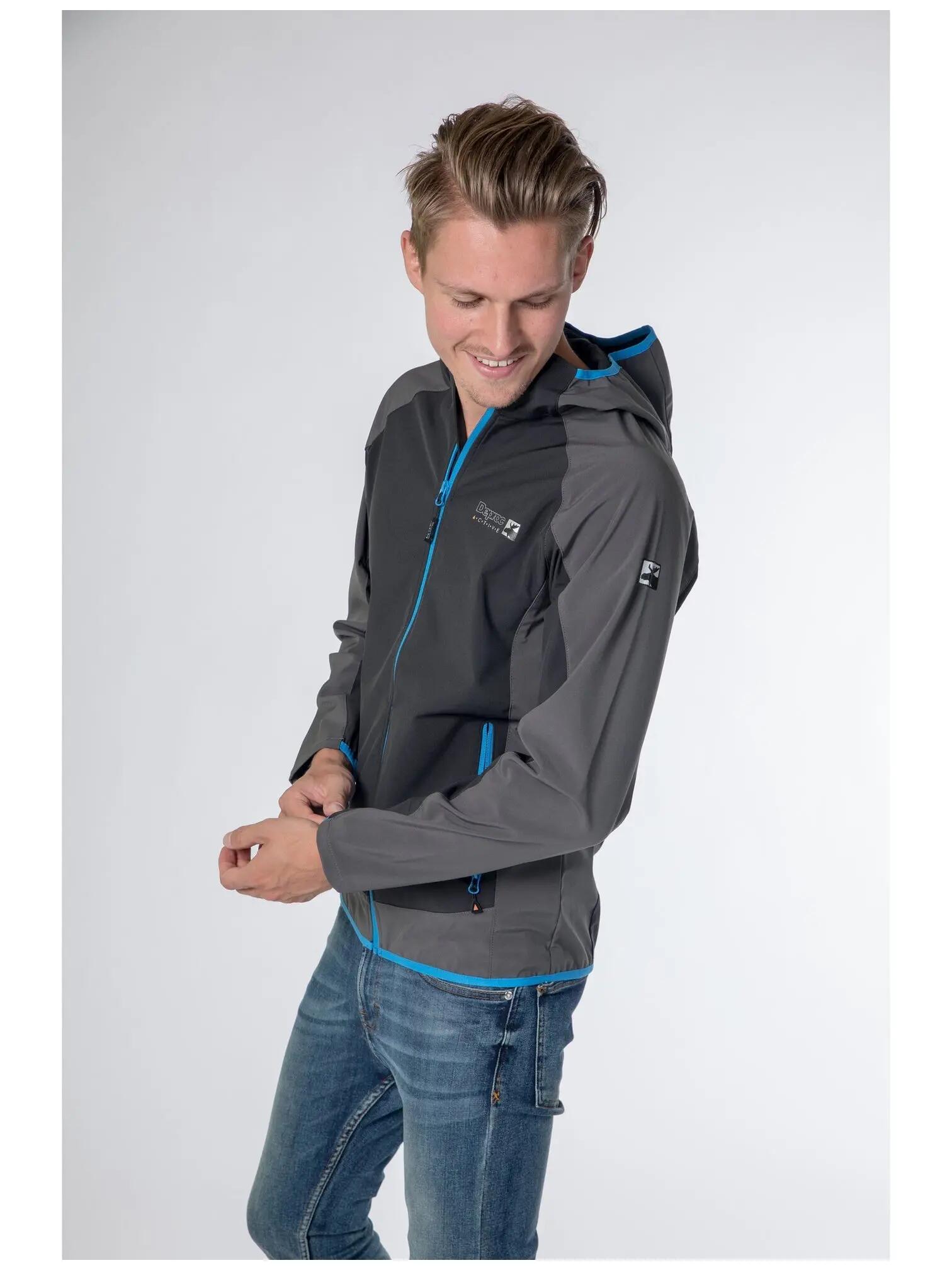 Herren - Naturwandern - Softshelljacke - CAVELL - indigoblau 2/4