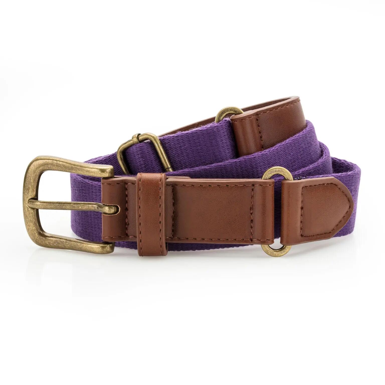 Cintura In Tela E Similpelle Uomo Asquith & Fox Viola 2/2
