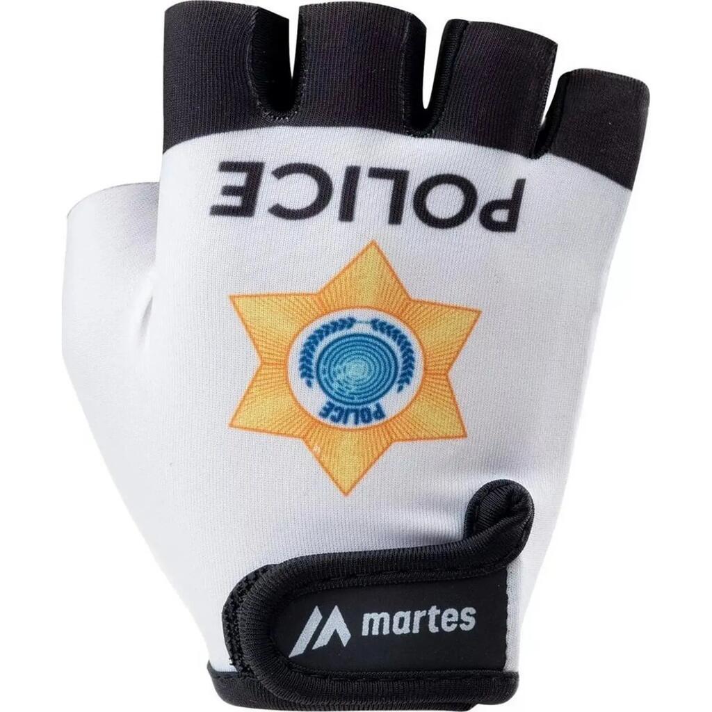 Childrens/Kids Baldo Fingerless Gloves (Black/White/Grey)