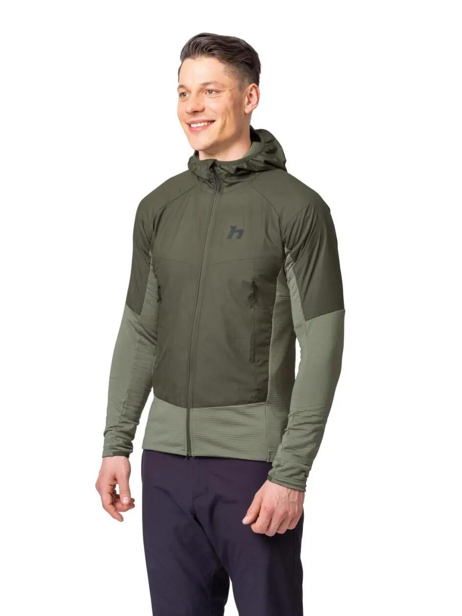 Technische hybride fleece-hoodie voor heren Hannah 6/6