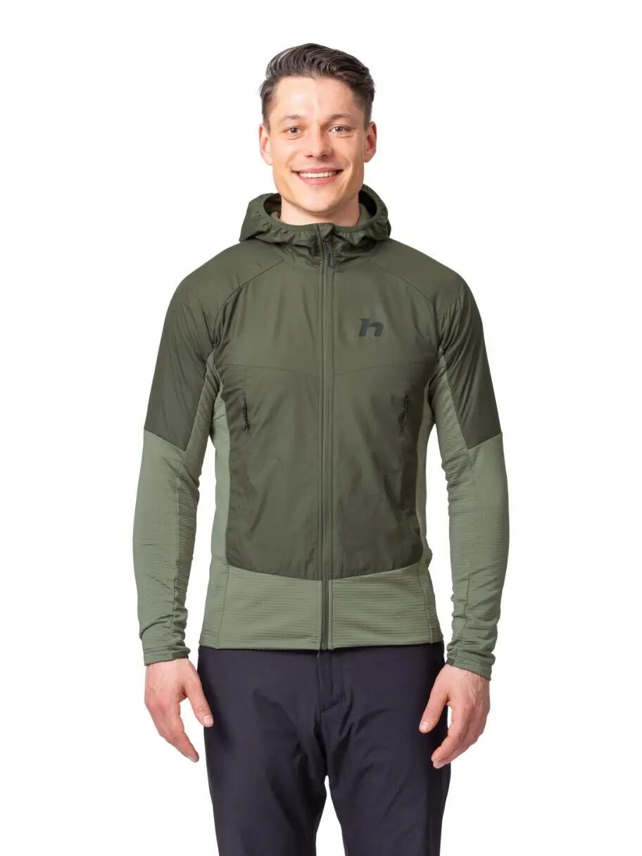 Technische hybride fleece-hoodie voor heren Hannah 4/6