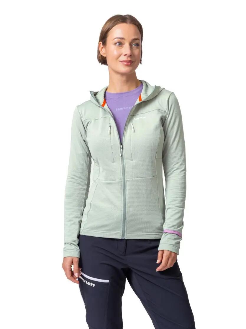 Polar técnico elástico com capuz para mulher Hannah 2/7