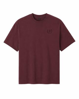 Heren t-shirt winter sport david bordeaux m